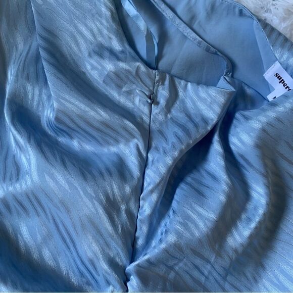 SUPERDOWN BLUE MINI DRESS - Picture 13 of 16